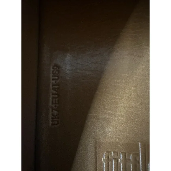 FITFLOP Shuv Womens Size US 9 Leather Clogs Mules Light Tan UK 7 EU 41 - Picture 6 of 7